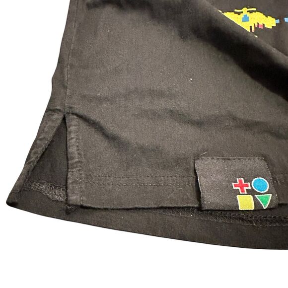 3XL Space Invaders Video Game Short Sleeve Graphic T-Shirt Black 4 Fatherz - Picture 4 of 10